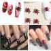 Shop Halloween Nail Rhinestones - Red Planet & Cross Shape Crystals Spider & Saturn 3D DIY Nail Decorations - Buy Online on GoSupps.com