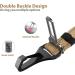 IOKHEIRA Dog Seat Belt - Adjustable Olive Green Dog Car Belt with Universal Plug & Locking Bar for Safe Travel - Buy Online on GoSupps.com