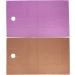 Verdant Touch Spa Beautyblock - Waterproof Massage Bed with Facial Hole 200x115 cm Violet & Dark Coffee | Perfect for Spa & Home Use - Buy Online on GoSupps.com