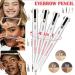 4 in 1 Waterproof Eyebrow Contour Pen - Versatile & Durable Makeup Tool for Perfect Eyebrows - Buy Online on GoSupps.com