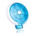 Kafeiya Pill Box Portable 7 Day Pill Box Rotating Pill Box for Vitamin and Medicine Storage Blue