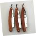 Minkissy Khimar Hijab Razor Hair Braider | Metal Hand Razor for Men | Safe Razor with Mahogany Handle | International Shipping Available - Buy Online on GoSupps.com