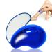 Nano hair remover for women and men crystal hair remover reusable portable wearable hair remover without shaving pain & cutting for every part of the body (blue)