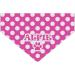 Shop Personalized Pink Dog Hooker - Unique Designs for Collars & Neck Ties - Triangle Pet Accessory - Buy Online on GoSupps.com
