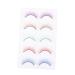 POPETPOP 5 Pairs Colored False Eyelashes Makeup Eyelashes Synthetic Fiber Eyelash Cross Eyelashes Fluffy Eyelashes False Eye Lashes European and Artificial Fiber Makeup Tools