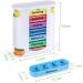 7-Day Weekly Pill Organizer Box with 4 Compartments - Opret Tablet Box for Morning Noon & Night - Easy Medication Management for Supplements - Premium White Design - Buy Online on GoSupps.com