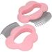 Buy Cat Comb - Skin-Friendly Elastic Half-Curved Massage Comb for Cats | Cat-Safe Exfoliating Grooming Tool in Pink - International Shipping Available - Buy Online on GoSupps.com