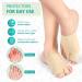 Hallux Valgus Toe Spreader Bandage | Bunion Sleeve Separator with Gel-Pad Protection for Pain Relief Day & Night Comfort - Buy Online on GoSupps.com