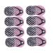 POPETPOP 8 Sets Manicure Set Pedicure Set Nail Suit Kit Miss 9X4.5cm Pink