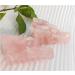2pcs Handwork Natural Rose Crystal Dragon Pink Quartz Stone and Crystals Natural Luster - Buy Online on GoSupps.com