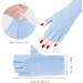 Arqumi UV Gel Nail Lamp Dryer Protection Gloves - 2 Pairs | Gel Manicure Fingerless Anti-UV Gloves for Nail Art - Cyan - Buy Online on GoSupps.com
