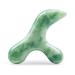 Heavy jadestein trigger point acupressure depth tissue massage tool hand-massage button for neck lumbar vertebrae joints foot reflex zones muscle pain