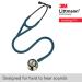 3M Littmann Cardiology IV Stethoscope Champagne/Caribbean Blue - 27 - Buy Online on GoSupps.com