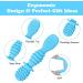 Vicloon Silicone Baby Spoon Set - 6Pcs Easy Grip Utensils for Self Feeding & Weaning - Soft Toddler Cutlery Kit in Blue/Pink/Yellow - Buy Online on GoSupps.com