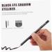 Outanaya 12pcs Black Eyeliner 1 Practical Eyeliners Makeup Accessory Waterproof Eyeliner Pencil Wood - Buy Online on GoSupps.com