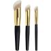 Makeup Brush Foundation Concealer Makeup Brushes Synthetic Hair Finger Belly Brush Liquid Foundation BB Cream Concealer Makeup Brush Cosmetic Products Black 3pcs Friendly32 Black 3pcs