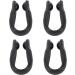 Universal Anti-Migraine Clip Portable Headache Relief 4-Piece Set (Black) | Pressure Point Activator - Buy Online on GoSupps.com