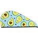 Avocado & Hearts Microfiber Hair Towel | Soft Super Absorbent Quick Dry Wrap for Long Curly & Thick Hair - Coral Velvet - Buy Online on GoSupps.com