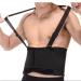 Adjustable Lumbar Back Brace Support Belt for Pain Relief & Recovery | Heavy Lifting Support - Black M - Buy Online on GoSupps.com