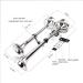 12V Marine Boat Trumpet Horns - Polished Stainless Steel, Low and High Tone, Adjustable Support - Dual Trumpet Set - Buy Online on GoSupps.com