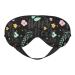Happy Mother's Day Sleep Mask Adjustable Double -Sided Eye Mask Soft Sleeping Eye Covers for Sleeping Perfect Shading Reduce Eye Edema