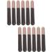 12Pcs Lip Brush Set Synthetic Fiber Bristles Portable and Lightweight Mini Makeup Tool Kit for Liquid Lipstick Gloss Concealer Makeup - Buy Online on GoSupps.com