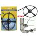 4.5m /15ft Drain Cleaner Unblocker Sink Pipe Snake Flexible Steel Coil Plumbing - Buy Online on GoSupps.com