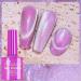 7.5ML Fantasy Gemstone Cat Eye Nail Gel Polish Holographic Semi Permanent Soak Off Sparkling Nail Varnish Aurora UV Gel - (Color: A007)