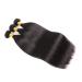 Huarisi Brazilian Straight Hair 3 Bundles | 14 16 18 Inch | Grade 7A Virgin Human Hair Extensions | Unprocessed Double Weft Natural Color - Buy Online on GoSupps.com