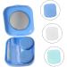 Partykindom Travel Contact Lens Case - Compact Organizer for Women's Eye Lenses - Portable Container & Travel Set for Glasses Frame - Ideal Small Holder for Easy Lens Care - Buy Online on GoSupps.com