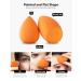 InnoGear Makeup Sponge Set - 10 Pcs Blender Sponges for Flawless Foundation Application - Multicolor - Buy Online on GoSupps.com