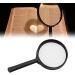 Hands Free Neck Magnifying Glass 2X 6X Desktop Reading Magnifier with Led Light for Seniors Sewing Stitch Embroidery/B Lucky Star
