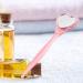 Lurrose Eyebrow Razor & Shaver with Heart Mirror - Eyebrow Trimmer & Eyelash Comb for Women (Pink) | International Shipping Available - Buy Online on GoSupps.com