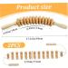 Premium Wooden Massage Roller - 12 Rotatable Rollers for Muscle Pain Relief & Body Shaping - Buy Online on GoSupps.com