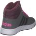 Adidas Unisex Kids Hoops Mid 2.0 Fitness Shoes - Grey Five/Core Black/Screaming Pink - Size 37 1/3 EU - International Shipping Available - Buy Online on GoSupps.com