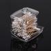 Lantro JS Cotton Swab Holder - Decorative Q-tip Storage Dispenser for Bathroom | Small Cotton Swab Organizer - Buy Online on GoSupps.com
