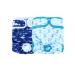 Hisprout Skirt Diaper for Female Dogs Reusable Washable Durable Puppy Diapers(M Ocean Series) M Ocean Series