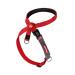 Ezydog anti pull dish Dog - Croßscheck dog harness for small medium -sized and large dogs dog training accessories reflective size adjustable (S red) S (36 - 49cm) red