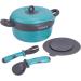 Bebamour Toddler Bowls Suction Set for Feeding | Baby Suction Bowls with Spoon & Fork | 6 Months+ | Green - Buy Online on GoSupps.com
