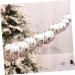 Cabilock 12 Pcs Christmas Hanging Balls Shatterproof Christmas Balls Christmas Ball Pendant Snowball Prom - Buy Online on GoSupps.com