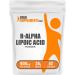 BulkSupplements.com R-Alpha Lipoic Acid Powder - R-ALA Supplement R Alpha Lipoic Acid 200mg - Antioxidants Supplement Gluten Free 200mg per Serving 25g (0.88 oz) (Pack of 1) 0.88 Ounce (Pack of 1)