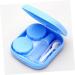 Solustre 2-Part Contact Lens Case Set - Portable Lens Box Holder for Safe Storage - Buy Online on GoSupps.com