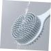 Silicone Back Scrub Brush with Handle - Bath Tub & Shower Cleaning Scrubber for Men - Buy Online on GoSupps.com