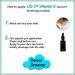 VITAMIN E SERUM NIGHT MASK for Face and Neck LIQ Ce. All skin types. 15% Vitamin E + Hyaluronic Acid + Xylitol Anti-Aging Anti Wrinkle Firming Nourishing Smoothing and Moisturizing Antioxidant Premium Concentrate Improves Skin Appearance and Texture Light - Buy Online on GoSupps.com