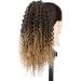 Light Blonde Afro Kinky Curly Drawstring Ponytail for Black Women - Clip-in Hair Extension - Buy Online on GoSupps.com