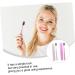 Minkissy 4-Piece Travel Toothbrush Set for Children | Includes Case Natural Toothpaste & Ultra Cleaning Tool - Buy Online on GoSupps.com
