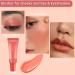 Soft Cream Liquid Blush Beauty Wand - Natural Cheek Tint with Cushion Applicator - Long-Wearing Dewy Finish (102 Serenade - Buy Online on GoSupps.com