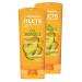 Garnier fructis rinsing Oil Repair 3 for dry hair loaded and switched off - based on 3 nutritious oils: olive avocado and shea butter - 200 ml - 3 packs of 2 units shea butter 200 ml (3 Pack)
