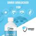 Gardian Drain Unblocker - 500 ml High Strength Drain Cleaner to Effectively Dissolve Clogs on Sinks Showers and Drains - Safe Non-Corrosive Easy-to-Use Drain and Sink Unblocker Liquid - Buy Online on GoSupps.com