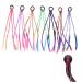 7 pieces of children synthetic hair part girl hair part band hair extension hair parts hair extension hair accessories colorful hair strands hair parts twist braid hair accessories for children and women